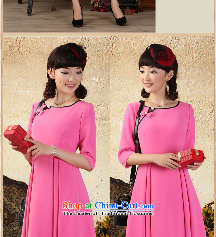 A Pinwheel Without Wind-Arabic China Yat-sleeved dresses autumn 2015 new women of ethnic, sexy short skirt the red S picture, prices, brand platters! The elections are supplied in the national character of distribution, so action, buy now enjoy more preferential! As soon as possible.