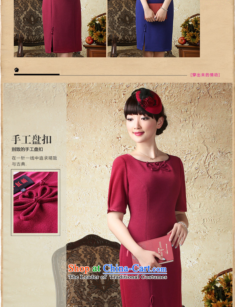 A Pinwheel Without Wind is new in the escape of autumn in elastic cuff) round-neck collar dresses Chinese Ethnic Wind stylish short skirts Tibetan blue S picture, prices, brand platters! The elections are supplied in the national character of distribution, so action, buy now enjoy more preferential! As soon as possible.