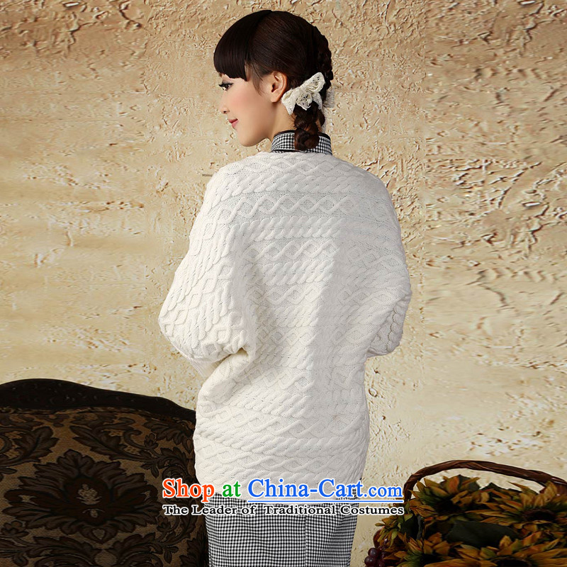 A Pinwheel Without Wind mute if Yat knitwear LADIES CARDIGAN COAT 2015 Fall/Winter Collections of new national arts wind jacket white L, Yat Lady , , , shopping on the Internet