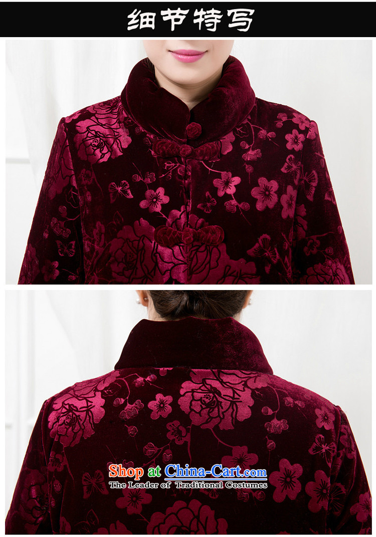 The south-east of winter clothing 2015 fezzes present new Tang dynasty in the countrysides older women's middle-aged female-MOM pack cotton coat jacket purple XL Photo, prices, brand platters! The elections are supplied in the national character of distribution, so action, buy now enjoy more preferential! As soon as possible.