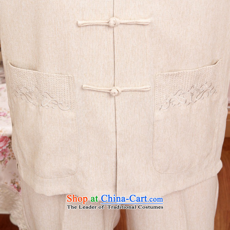 158 Jing in Tang Dynasty older men and women's load spring and fall jacket couples long-sleeved shirt cotton linen pants kit men m White Kit 2XL Photo, prices, brand platters! The elections are supplied in the national character of distribution, so action, buy now enjoy more preferential! As soon as possible.