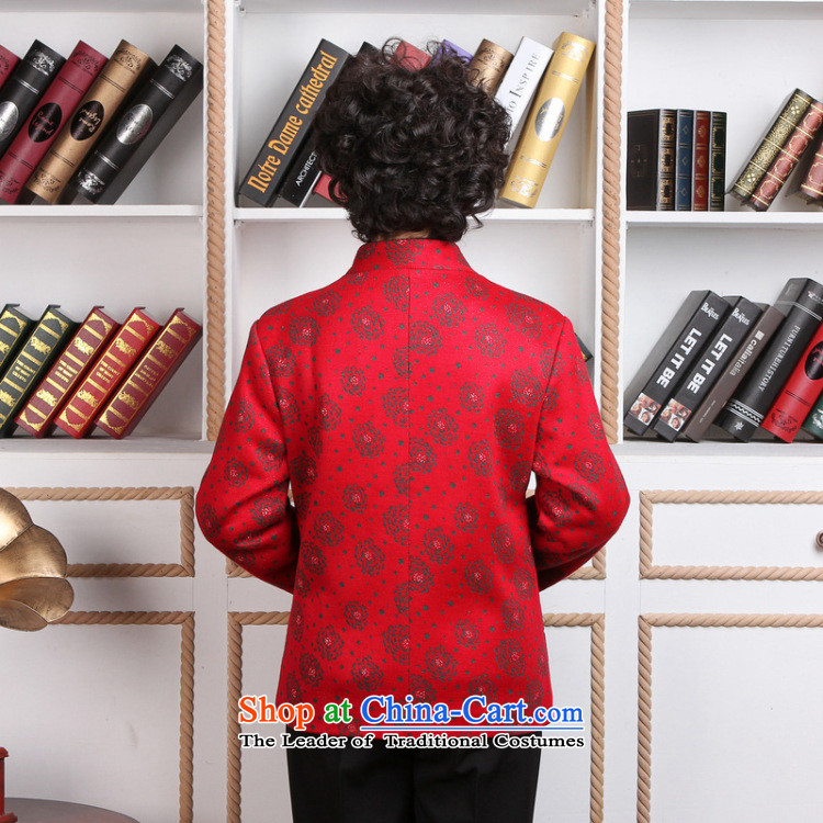 To Jing Ge older female Tang dynasty winter coats blouses Mock-neck Tang dynasty women wool? Tang Dynasty - 1 black jacket red grille spend 2XL Photo, prices, brand platters! The elections are supplied in the national character of distribution, so action, buy now enjoy more preferential! As soon as possible.