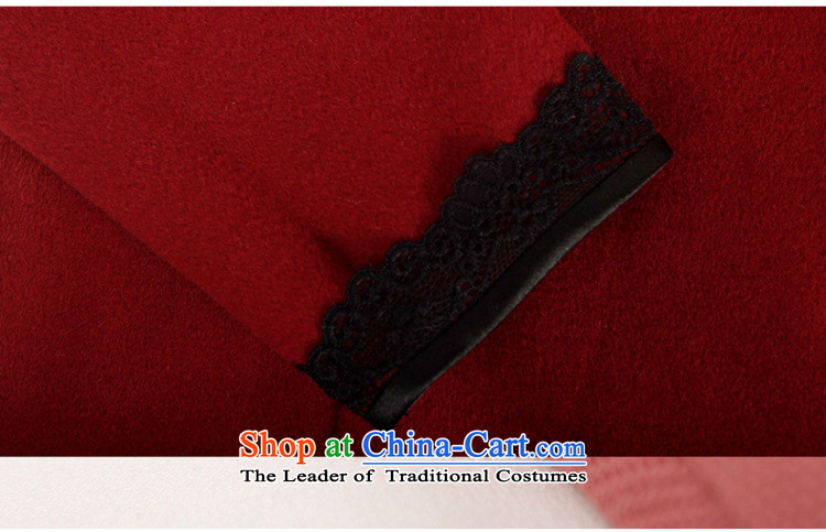 Butterfly Lovers 2015 Autumn new retro look like replacing cheongsam dress improved long wool is a stylish 49110 qipao wine red XXL picture, prices, brand platters! The elections are supplied in the national character of distribution, so action, buy now enjoy more preferential! As soon as possible.