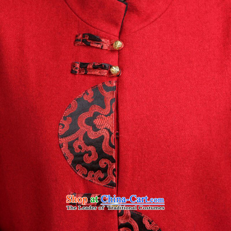 Shanghai, optimization options for older women Tang dynasty winter coats blouses Mock-neck Tang dynasty women wool? Tang Dynasty - 1 red jacket 3XL, Shanghai, optimizing options , , , shopping on the Internet