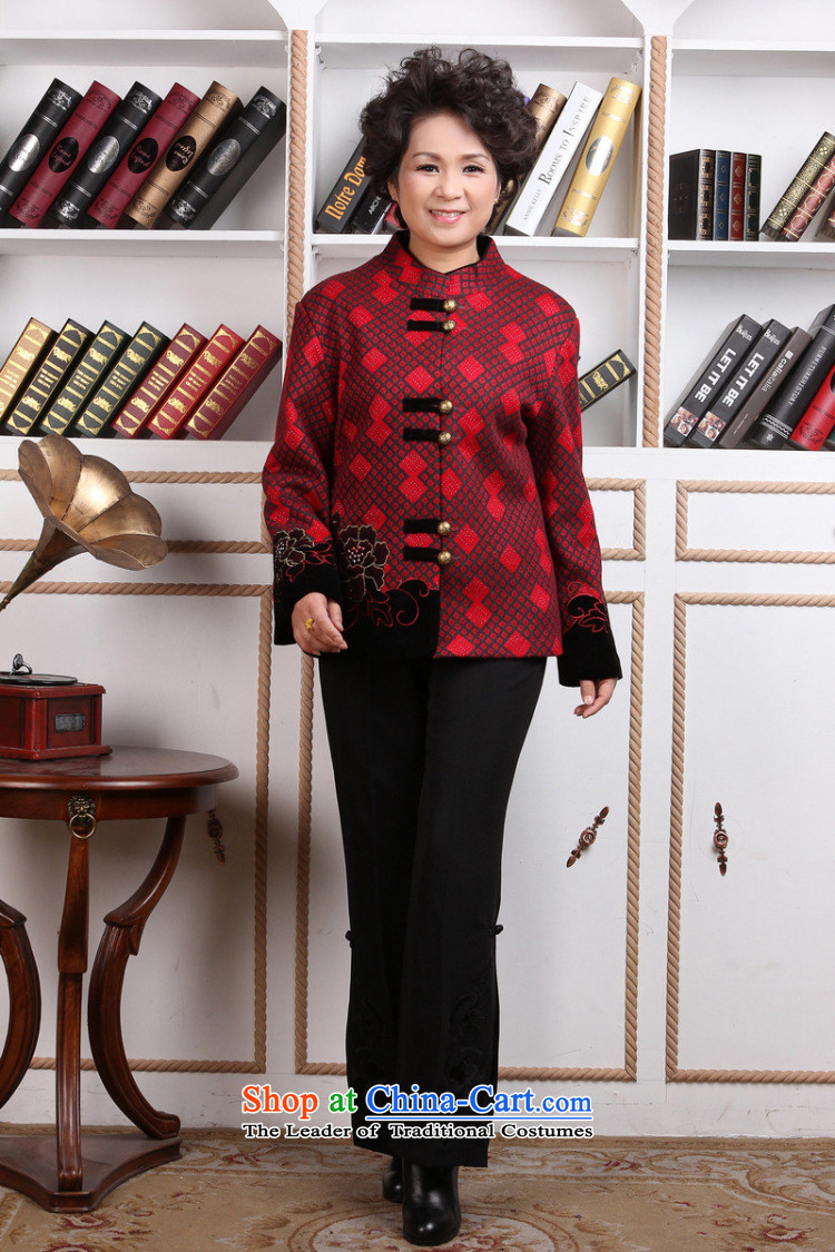 Shanghai, optimization options for older women Tang dynasty winter coats blouses Mock-neck Tang dynasty women wool? - 2 red jacket Tang XL Photo, prices, brand platters! The elections are supplied in the national character of distribution, so action, buy now enjoy more preferential! As soon as possible.