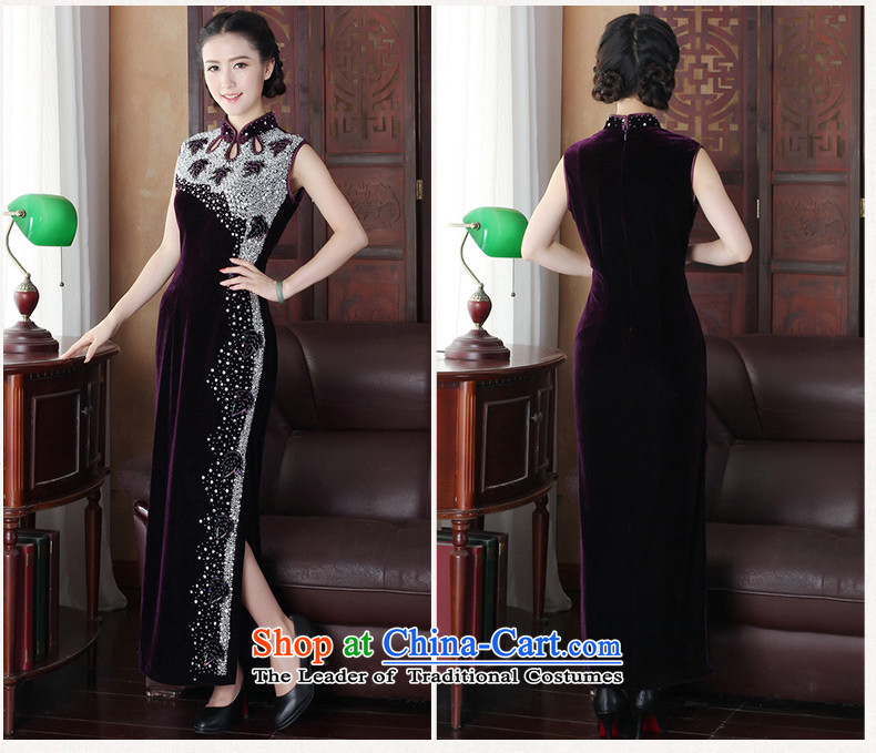 The cross-Sha Chau replace Ms. qipao improvement long long cheongsam dress retro new staple manually dress sense of elegance pearl Y3089 L picture, prices, brand platters! The elections are supplied in the national character of distribution, so action, buy now enjoy more preferential! As soon as possible.