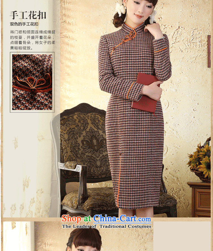 A Pinwheel Without Wind Yat Warmer? chidori of gross l qipao improved autumn and winter.) cheongsam dress retro latticed M pictures, prices, brand platters! The elections are supplied in the national character of distribution, so action, buy now enjoy more preferential! As soon as possible.