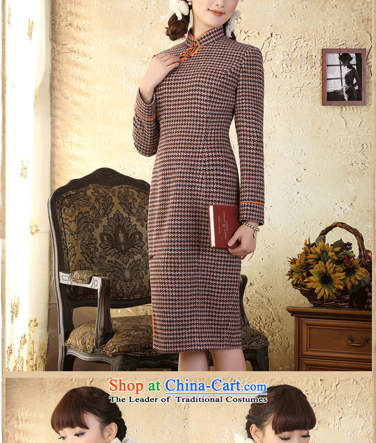 A Pinwheel Without Wind Yat Warmer? chidori of gross l qipao improved autumn and winter.) cheongsam dress retro latticed M pictures, prices, brand platters! The elections are supplied in the national character of distribution, so action, buy now enjoy more preferential! As soon as possible.