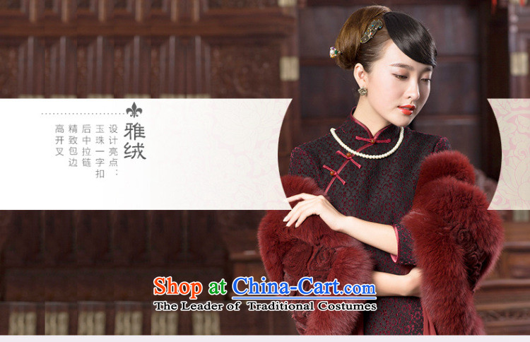 Butterfly Lovers 2015 Autumn New, lace scouring pads composite improved stylish cheongsam dress 49069 ZHULIANBIGE L picture, prices, brand platters! The elections are supplied in the national character of distribution, so action, buy now enjoy more preferential! As soon as possible.