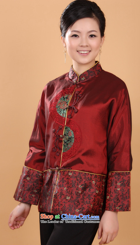 Min Joseph Tang dynasty female autumn and winter coats blouses Mock-neck damask Tang blouses national dress - 1 green 3XL picture, prices, brand platters! The elections are supplied in the national character of distribution, so action, buy now enjoy more preferential! As soon as possible.