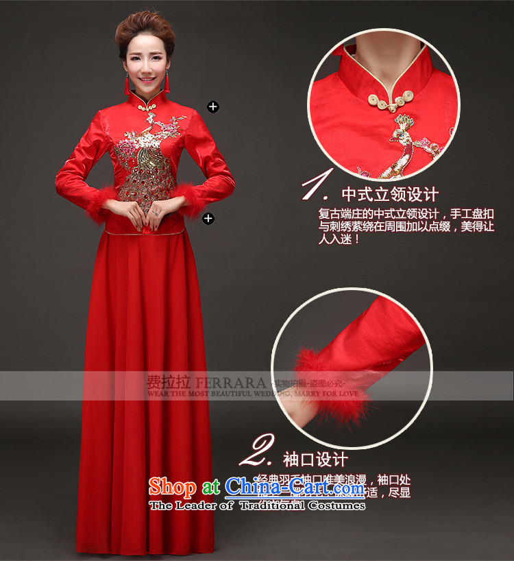Ferrara 2015 winter new retro Chinese cheongsam dress on drilling thick pregnant women services XL Suzhou shipment picture, prices, brand platters! The elections are supplied in the national character of distribution, so action, buy now enjoy more preferential! As soon as possible.
