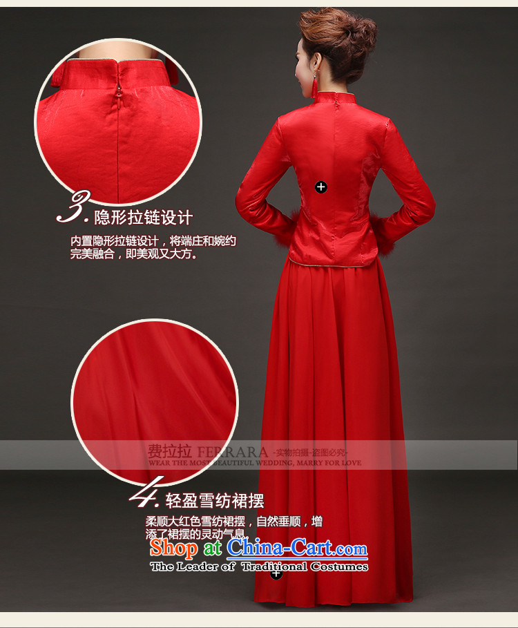 Ferrara 2015 winter new retro Chinese cheongsam dress on drilling thick pregnant women services XL Suzhou shipment picture, prices, brand platters! The elections are supplied in the national character of distribution, so action, buy now enjoy more preferential! As soon as possible.