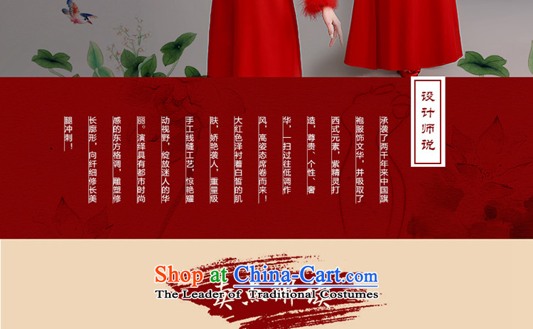 In the early 2015 new man cheongsam dress retro improved qipao Lace Embroidery Sau San bows cheongsam dress winter brides of thick XL code picture, prices, brand platters! The elections are supplied in the national character of distribution, so action, buy now enjoy more preferential! As soon as possible.