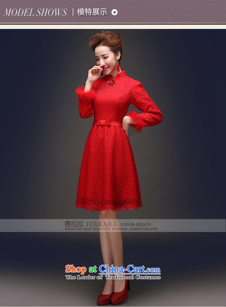 Ferrara 2015 new winter thick retro Chinese territorial waters of lace cheongsam dress soluble L Suzhou shipment picture, prices, brand platters! The elections are supplied in the national character of distribution, so action, buy now enjoy more preferential! As soon as possible.