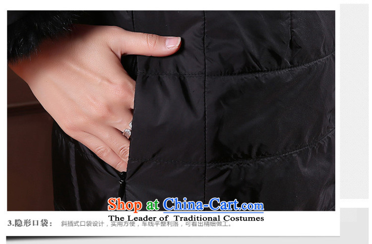 [Sau Kwun Tong] heard long winter coat 2014 winter clothing new gross for Tang Jacket coat TC41020 female black XXL picture, prices, brand platters! The elections are supplied in the national character of distribution, so action, buy now enjoy more preferential! As soon as possible.
