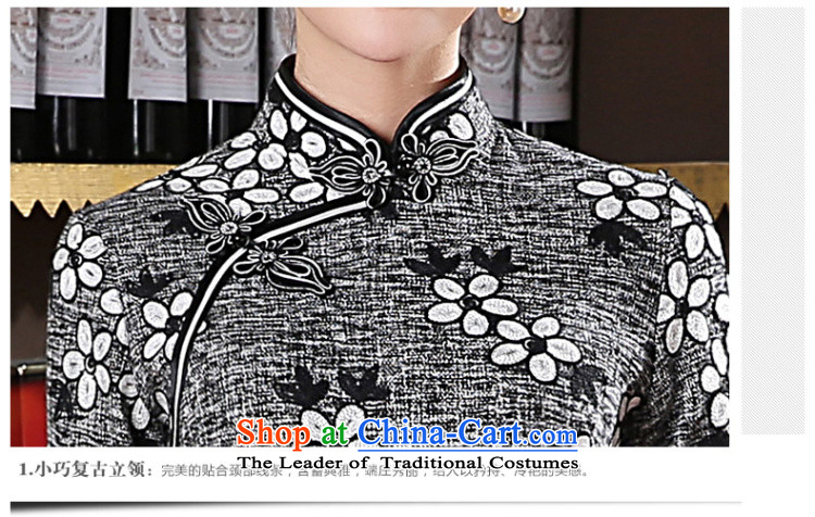 [Sau Kwun Tong] Xue Ying long thick qipao winter 2014 new long-sleeved cheongsam dress QC41028 retro pale XXL picture, prices, brand platters! The elections are supplied in the national character of distribution, so action, buy now enjoy more preferential! As soon as possible.