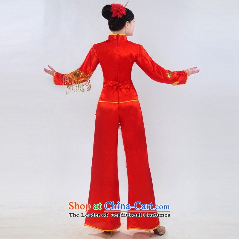 I should be grateful if you would have the Champs Elysees arts dreams 2015 new yangko clothing will yangko magua Janggu dancing wearing national costumes female HXYM0026 picture color , fragrance arts dreams I should be grateful if you would have shopping