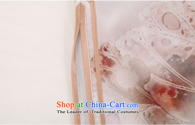 Butterfly Lovers 2015 Autumn new stylish improved long length of Foday Sankoh silk cheongsam dress in the retro cuff qipao 49135 figure L picture, prices, brand platters! The elections are supplied in the national character of distribution, so action, buy now enjoy more preferential! As soon as possible.