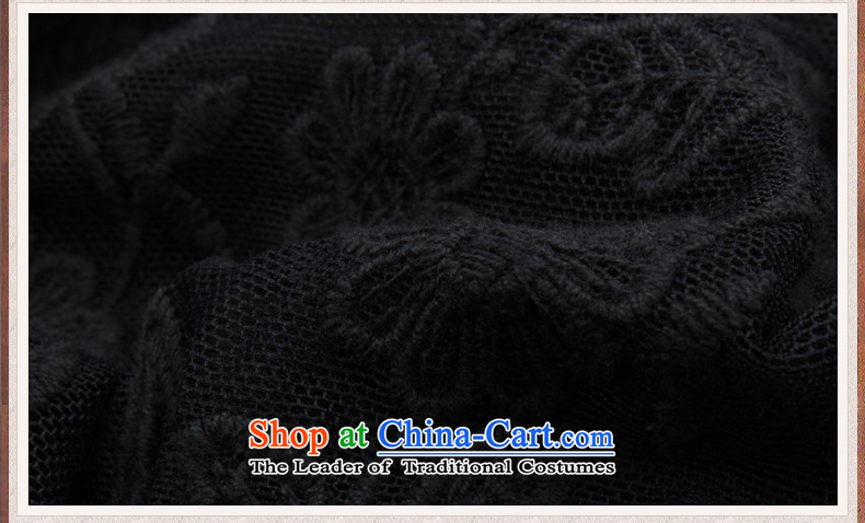 Counters genuine autumn 2014 new stylish look elegant embroidery improvements Sau San lace temperament with 7 Cuff CHIU Sau San video thin black skirt S picture, prices, brand platters! The elections are supplied in the national character of distribution, so action, buy now enjoy more preferential! As soon as possible.