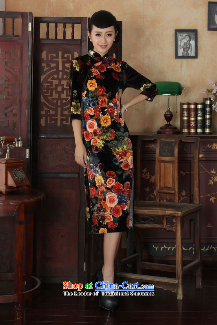 In the new kit sleek Mock-neck manually detained Sau San Stretch Wool Poster Classic Kim cheongsam dress female figure M picture, prices, brand platters! The elections are supplied in the national character of distribution, so action, buy now enjoy more preferential! As soon as possible.