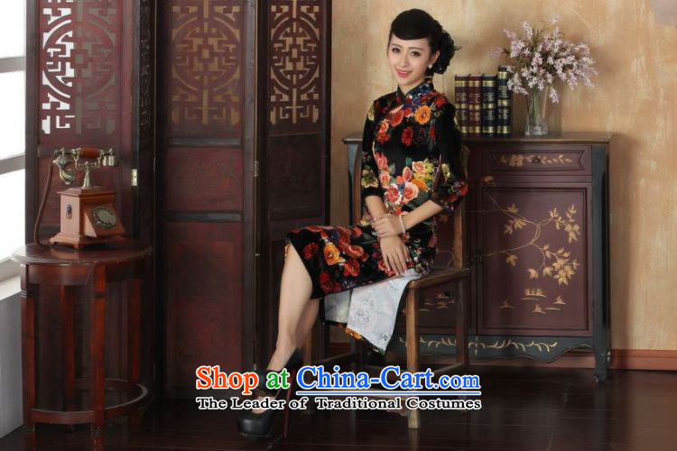 In the new kit sleek Mock-neck manually detained Sau San Stretch Wool Poster Classic Kim cheongsam dress female figure M picture, prices, brand platters! The elections are supplied in the national character of distribution, so action, buy now enjoy more preferential! As soon as possible.