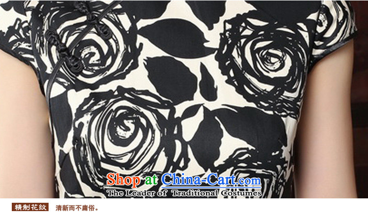The cross-sa 2015 improved, summer stylish contemporary Chinese hospitality services retro stamp qipao gown Y3060B skirt 3XL picture, prices, brand platters! The elections are supplied in the national character of distribution, so action, buy now enjoy more preferential! As soon as possible.