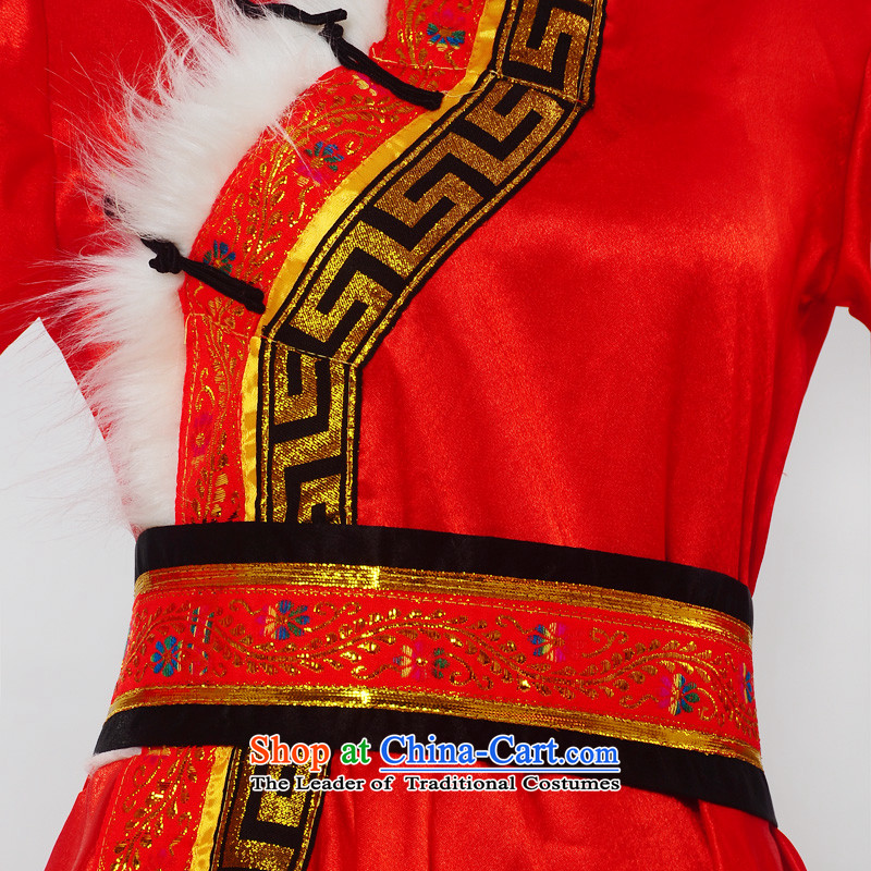 I should be grateful if you would have the Champs Elysees arts dreams 2015 genuine new Mongolia will unveil Mongolian folk dances of women of ethnic minorities costumes dance HXYM0028 services red XL, incense arts dreams I should be grateful if you would