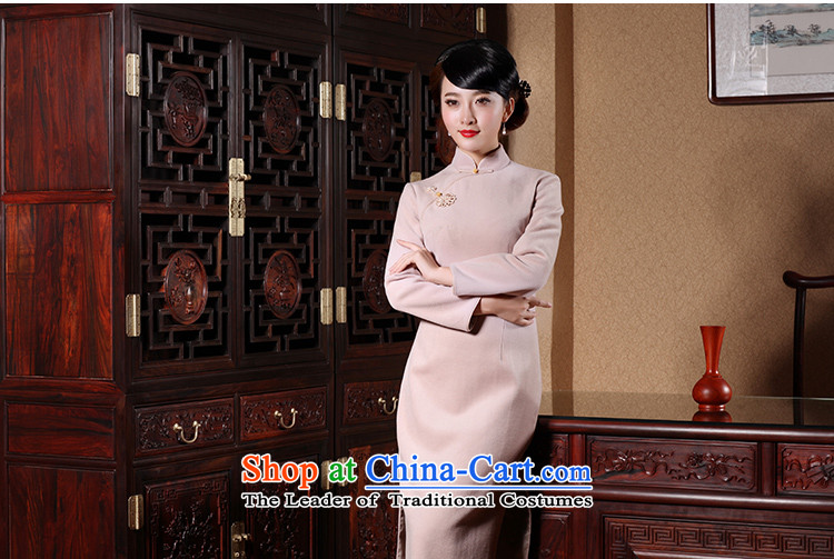 Love of birds Feng Hua had 2015 Spring New Sau San long long-sleeved qipao? gross skirt pink XL Photo, prices, brand platters! The elections are supplied in the national character of distribution, so action, buy now enjoy more preferential! As soon as possible.