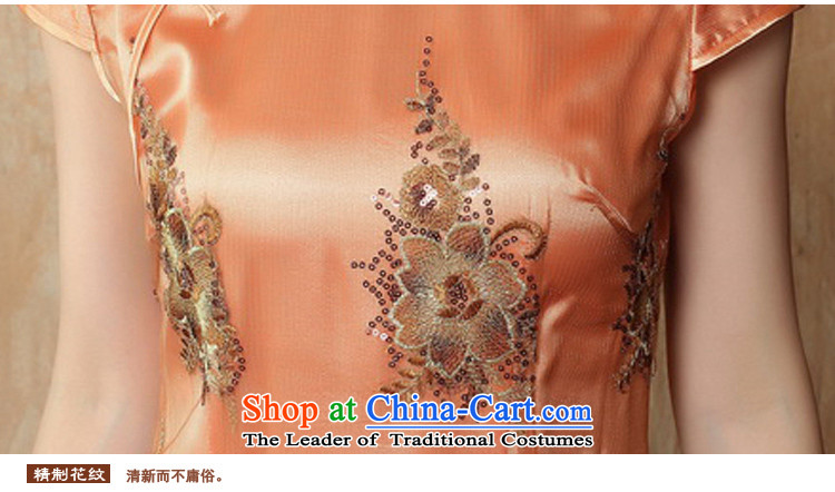 The cheer her new spring and summer 2015, dresses improved temperament dress retro-day short-sleeved qipao gown Y3080B cotton XL Photo, prices, brand platters! The elections are supplied in the national character of distribution, so action, buy now enjoy more preferential! As soon as possible.