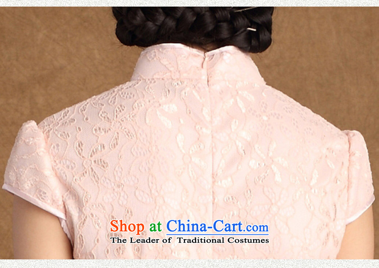 The cross-sa new summer collar short-sleeved lace qipao Chinese Antique style qipao skirt Y3137B improved L picture, prices, brand platters! The elections are supplied in the national character of distribution, so action, buy now enjoy more preferential! As soon as possible.