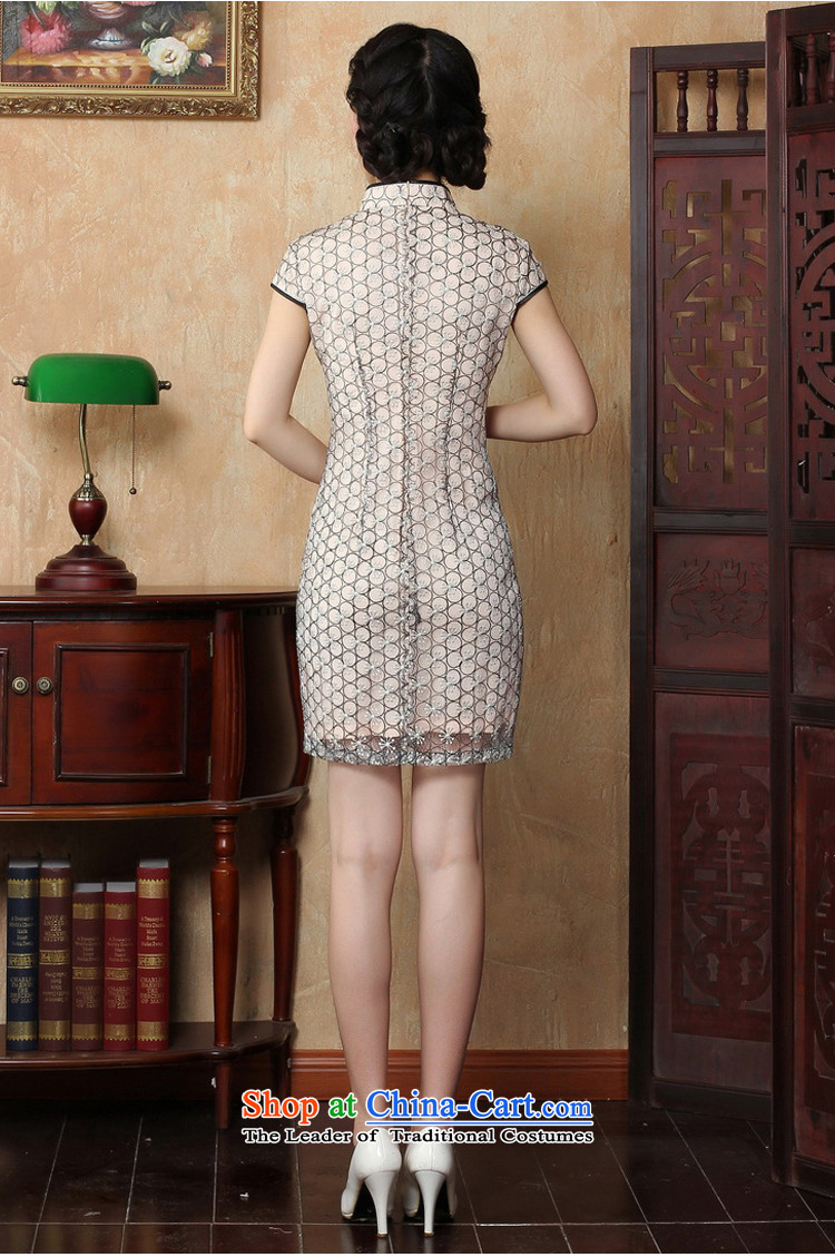The cheer her cheongsam dress lace new 2015 Summer improved stylish white Sau San Tong Y3151B load routine female XL Photo, prices, brand platters! The elections are supplied in the national character of distribution, so action, buy now enjoy more preferential! As soon as possible.