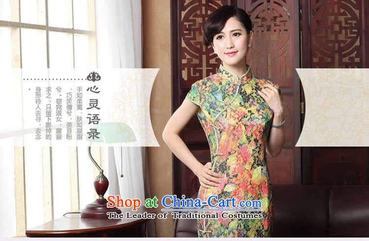 The cross-sa 2015, Ms. Short retro cheongsam dress the new summer stylish improved Tang dynasty dresses Y3172B M picture, prices, brand platters! The elections are supplied in the national character of distribution, so action, buy now enjoy more preferential! As soon as possible.