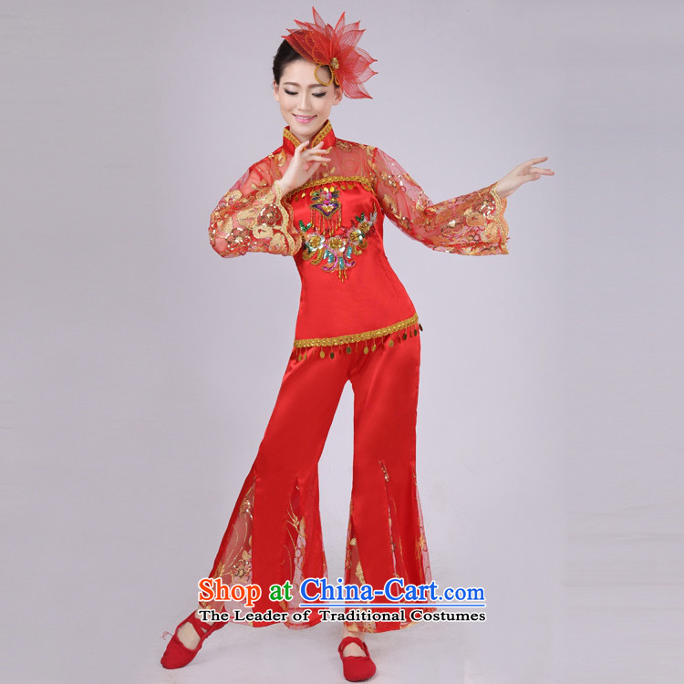 Arts dreams dress new fans 2015 Dance Performance services services services stage performances yangko janggu serving national costumes of red M pictures HXYM-0030, prices, brand platters! The elections are supplied in the national character of distribution, so action, buy now enjoy more preferential! As soon as possible.