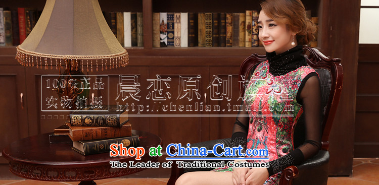 The 2014 autumn and winter morning land new stylish retro improvement of daily short of Qipao vest skirt Fung Ling pink L picture, prices, brand platters! The elections are supplied in the national character of distribution, so action, buy now enjoy more preferential! As soon as possible.