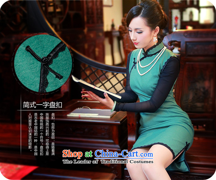 After a day of wind spring 2014 New Stylish retro improved wool? thick traditional female cheongsam dress 3090 3090 IN RED XXL picture, prices, brand platters! The elections are supplied in the national character of distribution, so action, buy now enjoy more preferential! As soon as possible.
