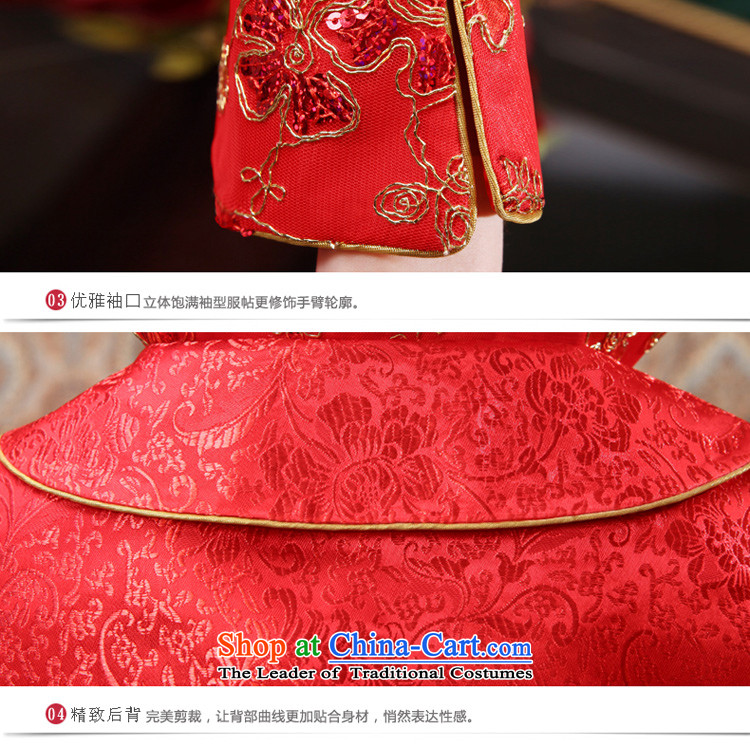 The privilege of serving-leung 2015 new autumn and winter red bride wedding dress Chinese long-sleeved qipao bows services for long winter dress XL Photo, prices, brand platters! The elections are supplied in the national character of distribution, so action, buy now enjoy more preferential! As soon as possible.