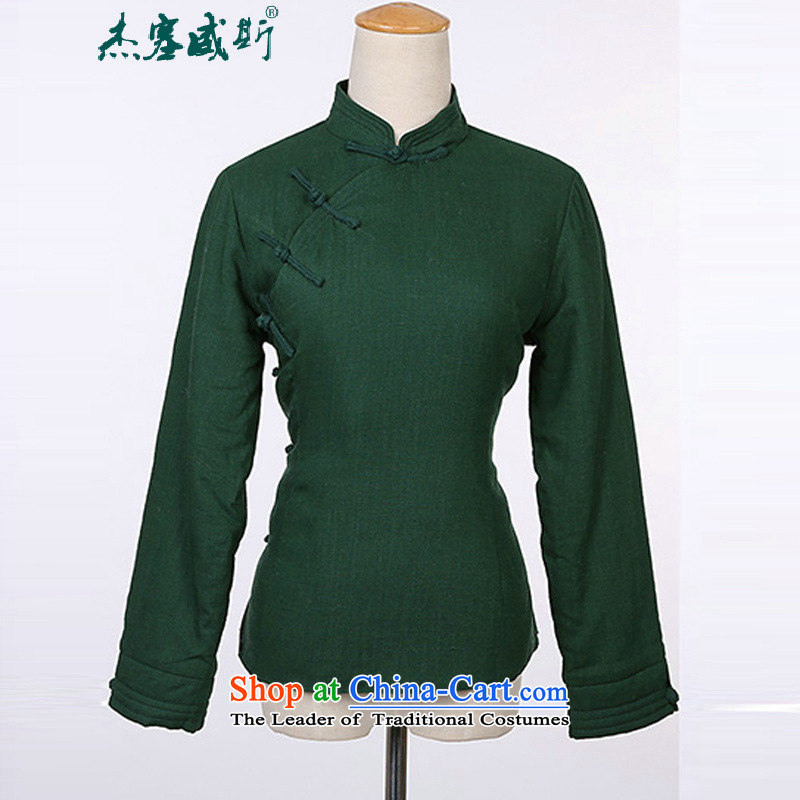 In the new Jie) Fall/Winter Collections of cotton linen collar is pressed to Chinese word manually detained ãþòâ cotton coat black cotton- XL, Cheng Kejie, the , , , shopping on the Internet
