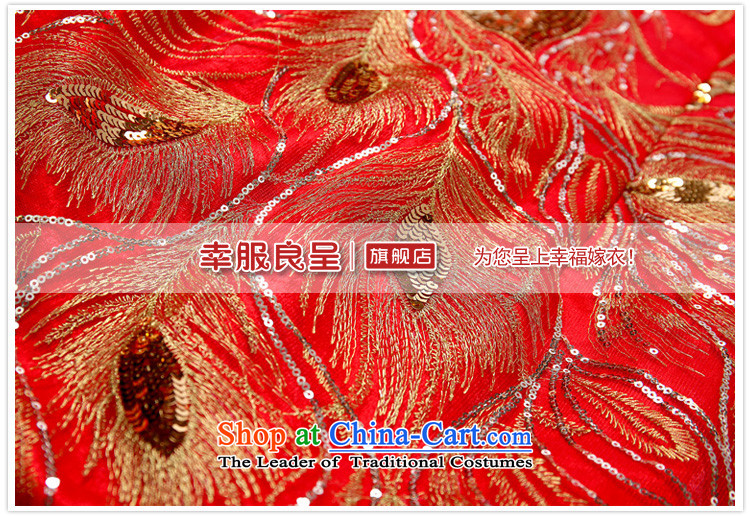 The privilege of serving-leung 2015 new winter red Chinese bride winter wedding dress bows service, red winter) of qipao skirt L picture, prices, brand platters! The elections are supplied in the national character of distribution, so action, buy now enjoy more preferential! As soon as possible.