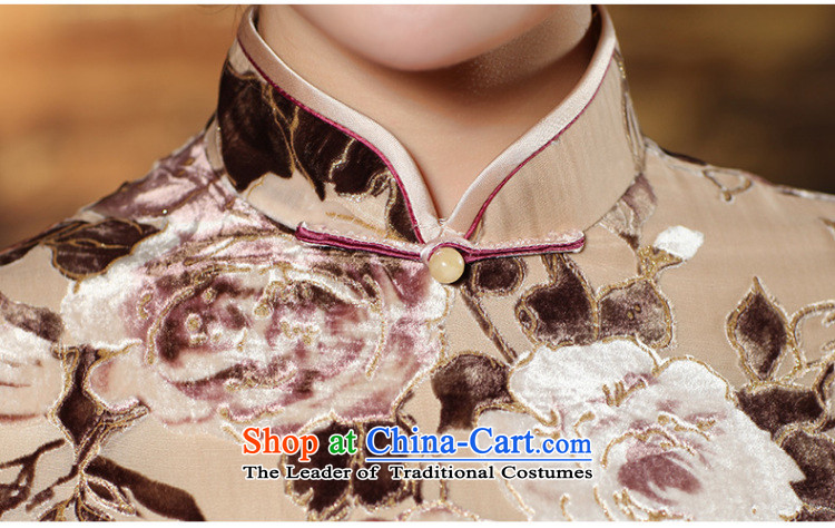 Butterfly Lovers 2015 Autumn new stylish improvement of silk cheongsam dress in sleeve length of nostalgia for the Tang dynasty qipao figure  M picture, prices, brand platters! The elections are supplied in the national character of distribution, so action, buy now enjoy more preferential! As soon as possible.