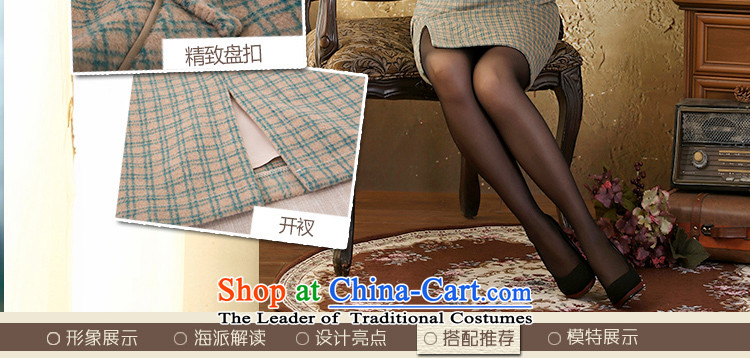 A Pinwheel Without Wind Yat cells wool autumn and winter dresses new gross? dresses long-sleeved Sau San? skirt retro women gross light gray XL Photo, prices, brand platters! The elections are supplied in the national character of distribution, so action, buy now enjoy more preferential! As soon as possible.