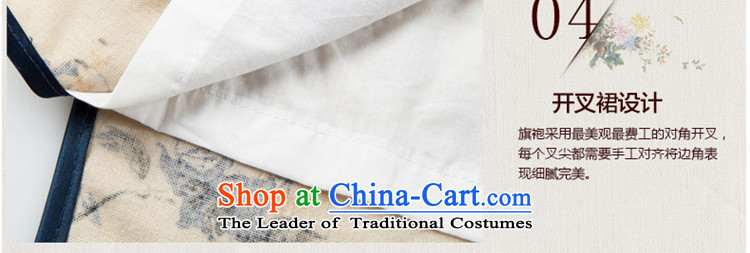 The seal of the autumn and winter 2015 new cotton linen floral arts cheongsam 7 cuff improved daily qipao skirt picture color Ms. XL Photo, prices, brand platters! The elections are supplied in the national character of distribution, so action, buy now enjoy more preferential! As soon as possible.