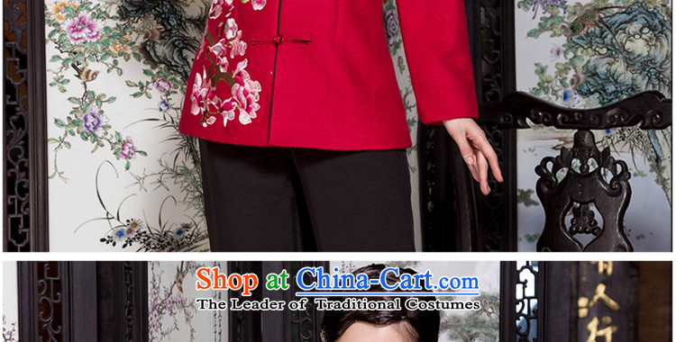 The Seal of 2015 winter embroidery Tang blouses, older women's mother retro national wind jacket gross large red L? Picture, prices, brand platters! The elections are supplied in the national character of distribution, so action, buy now enjoy more preferential! As soon as possible.