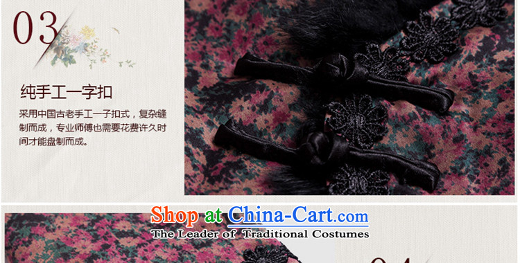 The seal of the Winter 2015 new ethnic Tang dynasty long-sleeved warm silk floral cotton shirt disc folder qipao deduction picture color pictures, prices, S brand platters! The elections are supplied in the national character of distribution, so action, buy now enjoy more preferential! As soon as possible.