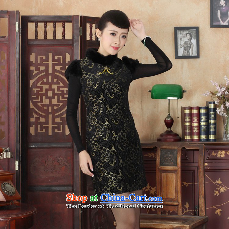 In accordance with the Love l new winter Tang dynasty qipao retro improved lace sleeveless cheongsam dress Sau San figure XL Photo, prices, brand platters! The elections are supplied in the national character of distribution, so action, buy now enjoy more preferential! As soon as possible.