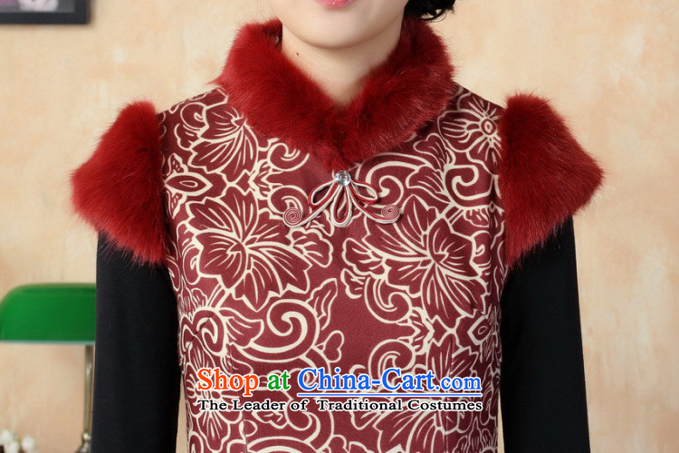 Shanghai, optimize IPO Chinese improved cheongsam dress short skirt for winter new superior pure cotton red 38/XL Y0019 Sau San cheongsam picture, prices, brand platters! The elections are supplied in the national character of distribution, so action, buy now enjoy more preferential! As soon as possible.