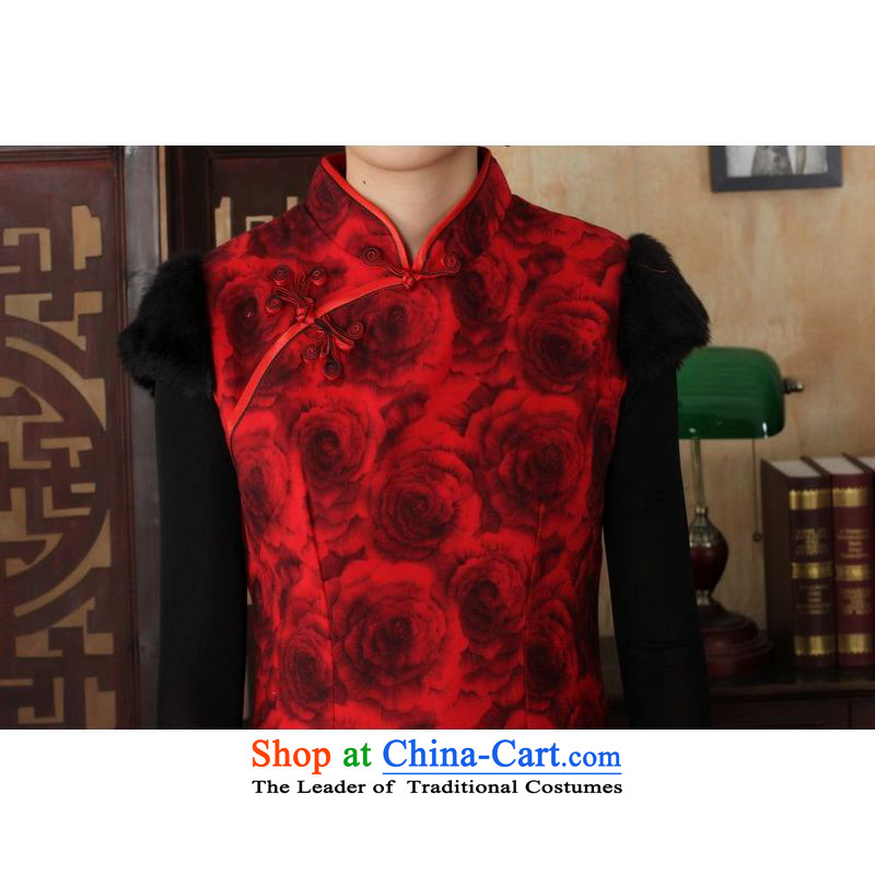 158 Jing Ms. Tang dynasty qipao improved winter cheongsam collar Foutune of dress dresses , 158 Jing , , , Red shopping on the Internet
