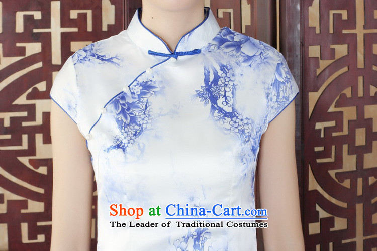 158 Jing Ms. Tang dynasty qipao improved summer collar is pressed qipao stamp Foutune of dress dresses J5131 map color M brand, prices, picture platters! The elections are supplied in the national character of distribution, so action, buy now enjoy more preferential! As soon as possible.