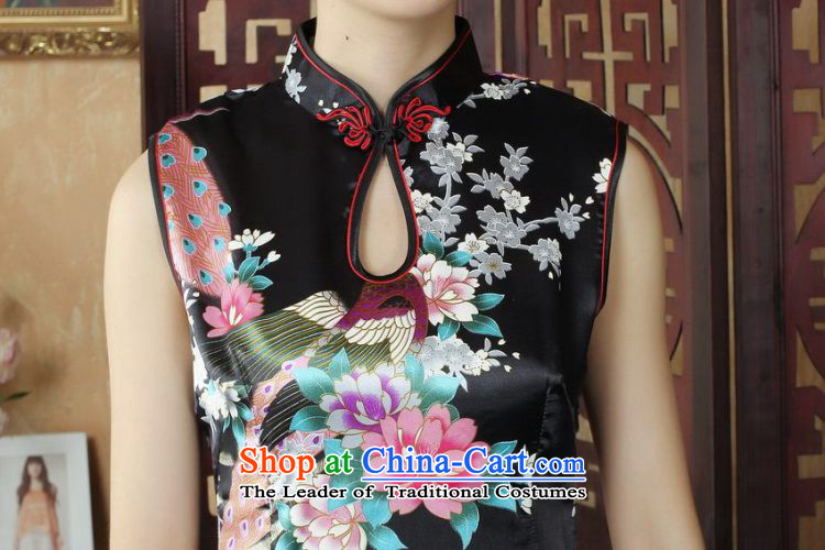 158 Jing Ms. Tang dynasty qipao improved summer collar is pressed qipao peacock cheongsam dress short skirt J5143 white S picture, prices, brand platters! The elections are supplied in the national character of distribution, so action, buy now enjoy more preferential! As soon as possible.