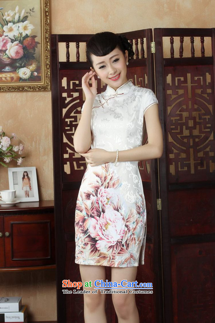 158 Jing Ms. Tang dynasty qipao improved summer collar is pressed qipao stamp Sau San dress dresses , the color pictures D0249 XL, prices, brand platters! The elections are supplied in the national character of distribution, so action, buy now enjoy more preferential! As soon as possible.