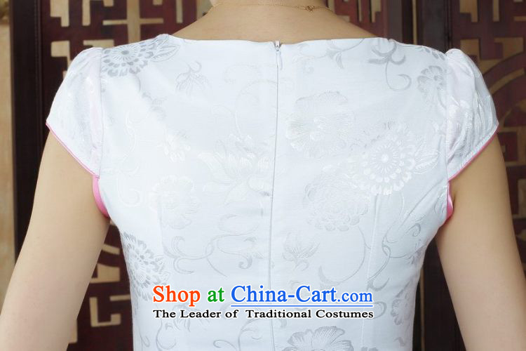 158 Jing Lady Jane Nga embroidery cheongsam dress summer improved qipao white highstreet Sau San dresses D0233 M picture, prices, brand platters! The elections are supplied in the national character of distribution, so action, buy now enjoy more preferential! As soon as possible.